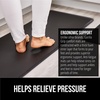 image:imageGORILLA GRIP Cushioned Antifatigue Kitchen Mat for Floor 24x17 BlackBlack