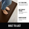 image:imageGORILLA GRIP Cushioned Antifatigue Kitchen Mat for Floor 24x17 BlackBrown