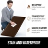 image:imageGORILLA GRIP Cushioned Antifatigue Kitchen Mat for Floor 24x17 BlackBrown