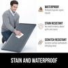 image:imageGORILLA GRIP Cushioned Antifatigue Kitchen Mat for Floor 24x17 BlackCharcoal