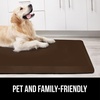 image:imageGORILLA GRIP Cushioned Antifatigue Kitchen Mat for Floor 24x17 BlackChocolate