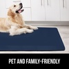 image:imageGORILLA GRIP Cushioned Antifatigue Kitchen Mat for Floor 24x17 BlackDark Blue