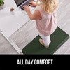image:imageGORILLA GRIP Cushioned Antifatigue Kitchen Mat for Floor 24x17 BlackForrest Green