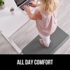 image:imageGORILLA GRIP Cushioned Antifatigue Kitchen Mat for Floor 24x17 BlackGrey