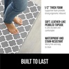 image:imageGORILLA GRIP Cushioned Antifatigue Kitchen Mat for Floor 24x17 BlackGreyWhite