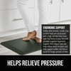 image:imageGORILLA GRIP Cushioned Antifatigue Kitchen Mat for Floor 24x17 BlackHunter