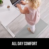 image:imageGORILLA GRIP Cushioned Antifatigue Kitchen Mat for Floor 24x17 BlackLight Gray