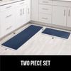image:imageGORILLA GRIP Cushioned Antifatigue Kitchen Mat for Floor 24x17 BlackNavy