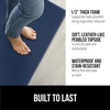 image:imageGORILLA GRIP Cushioned Antifatigue Kitchen Mat for Floor 24x17 BlackNavy