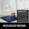 image:imageGORILLA GRIP Cushioned Antifatigue Kitchen Mat for Floor 24x17 BlackNavy