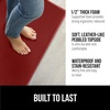 image:imageGORILLA GRIP Cushioned Antifatigue Kitchen Mat for Floor 24x17 BlackRed