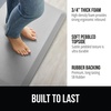 image:imageGORILLA GRIP Cushioned Antifatigue Kitchen Mat for Floor 24x17 BlackSilver