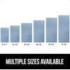 image:imageGORILLA GRIP Cushioned Antifatigue Kitchen Mat for Floor 24x17 BlackSky Blue