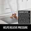 image:imageGORILLA GRIP Cushioned Antifatigue Kitchen Mat for Floor 24x17 BlackSlate