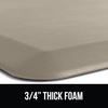 image:imageGORILLA GRIP Cushioned Antifatigue Kitchen Mat for Floor 24x17 BlackTaupe