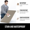image:imageGORILLA GRIP Cushioned Antifatigue Kitchen Mat for Floor 24x17 BlackTaupe