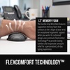 image:imageGORILLA GRIP Memory Foam Wrist Rest for Computer Keyboard 2 Piece BlackBlack