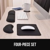 image:imageGORILLA GRIP Memory Foam Wrist Rest for Computer Keyboard 2 Piece BlackBlack
