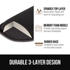 image:imageGORILLA GRIP Memory Foam Wrist Rest for Computer Keyboard 2 Piece BlackBlack