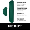 image:imageGORILLA GRIP Memory Foam Wrist Rest for Computer Keyboard 2 Piece BlackHunter Green