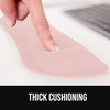image:imageGORILLA GRIP Memory Foam Wrist Rest for Computer Keyboard 2 Piece BlackLight Pink