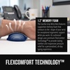 image:imageGORILLA GRIP Memory Foam Wrist Rest for Computer Keyboard 2 Piece BlackNavy Blue