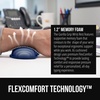 image:imageGORILLA GRIP Memory Foam Wrist Rest for Computer Keyboard 2 Piece BlackNavy Blue
