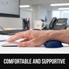 image:imageGORILLA GRIP Memory Foam Wrist Rest for Computer Keyboard 2 Piece BlackNavy Blue