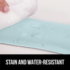 image:imageGORILLA GRIP Memory Foam Wrist Rest for Computer Keyboard 2 Piece BlackSky Blue