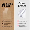 image:imageGORILLA GRIP Office Chair Mat for Carpet Floors Heavy Duty 29x47 ClearCarpet Floor with Lip