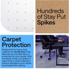 image:imageGORILLA GRIP Office Chair Mat for Carpet Floors Heavy Duty 29x47 ClearCarpet Floor with Lip