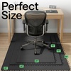 image:imageGORILLA GRIP Office Chair Mat for Hard Floors Under Desk Rug 45x28 BlackBlack