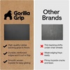 image:imageGORILLA GRIP Office Chair Mat for Hard Floors Under Desk Rug 45x28 BlackBlack