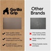image:imageGORILLA GRIP Office Chair Mat for Hard Floors Under Desk Rug 45x28 BlackBrown