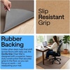 image:imageGORILLA GRIP Office Chair Mat for Hard Floors Under Desk Rug 45x28 BlackBrown