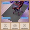image:imageGORILLA GRIP Office Chair Mat for Hard Floors Under Desk Rug 45x28 BlackGrey
