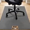 image:imageGORILLA GRIP Office Chair Mat for Hard Floors Under Desk Rug 45x28 BlackGrey