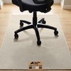 image:imageGORILLA GRIP Office Chair Mat for Hard Floors Under Desk Rug 45x28 BlackTaupe