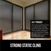 image:imageGorilla Guard Window Privacy Film Two Way Sun Blocking 175x787 FrostedBlack