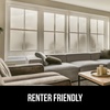 image:imageGorilla Guard Window Privacy Film Two Way Sun Blocking 175x787 FrostedFrosted
