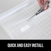 image:imageGorilla Guard Window Privacy Film Two Way Sun Blocking 175x787 FrostedWhite
