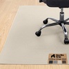 image:imageGORILLA GRIP Office Chair Mat for Hard Floors Under Desk Rug 45x28 BlackTaupe