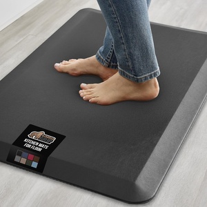 image:imageGORILLA GRIP Cushioned Antifatigue Kitchen Mat for Floor 24x17 BlackBlack