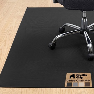 image:imageGORILLA GRIP Office Chair Mat for Hard Floors Under Desk Rug 45x28 BlackBlack