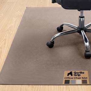 image:imageGORILLA GRIP Office Chair Mat for Hard Floors Under Desk Rug 45x28 BlackBrown