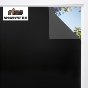 image:imageGorilla Guard Window Privacy Film Two Way Sun Blocking 175x787 FrostedBlack