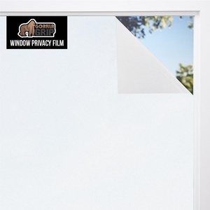image:imageGorilla Guard Window Privacy Film Two Way Sun Blocking 175x787 FrostedWhite