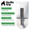 image:imageGORILLA GRIP Adhesive Wall Hooks for Hanging No Tools Required 5 PackWhite