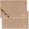 image:imageGORILLA GRIP Cat Litter Box Mat Coiled Mesh Trapping Mats 24x17 GrayBeige