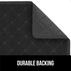 image:imageGORILLA GRIP Cat Litter Box Mat Coiled Mesh Trapping Mats 24x17 GrayBlack